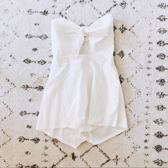 Re:named White Romper - Picture 2 of 7